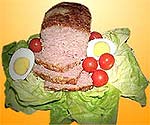 Ketogenes Brot - eine Art Hackbraten